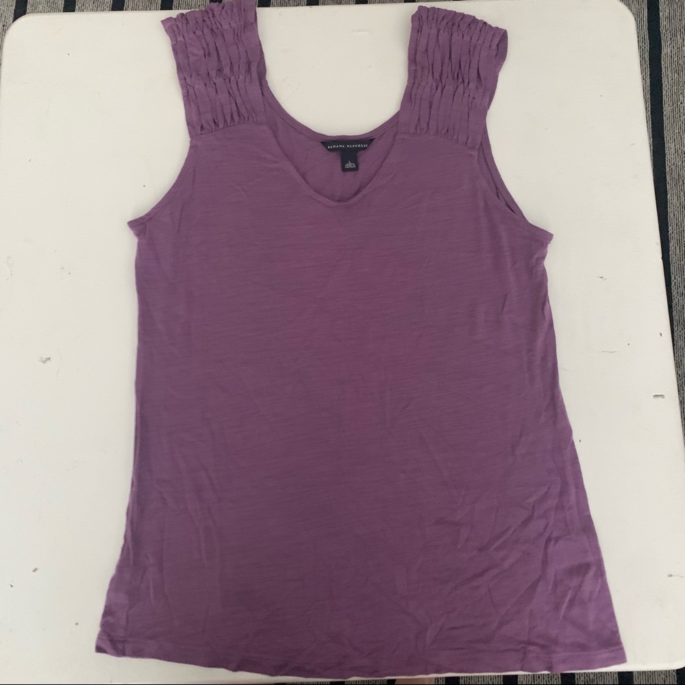 Banana Republic Purple shirt
